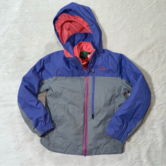 L.L. Bean Girls Size 4 Adventure Seeker Parka‎ Convertible 3-in-1 Coat